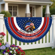 Load image into Gallery viewer, America 250 Anniversary 1776-2026 Decor Bunting Flag, God Bless America Eagle Yard Signs Party Hanging Banner, Durable & Waterproof Vinyl Material