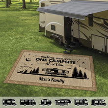Load image into Gallery viewer, Happy Campers Camping Patio Rug, Patio Mat K228 888480