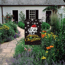 Load image into Gallery viewer, KafePross-Merry Christmas Dog Dalmatian Garden House Flag
