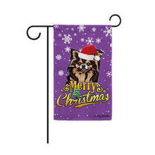 Load image into Gallery viewer, KafePross-Merry Christmas Dog Chichihua Garden House Flag