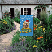 Load image into Gallery viewer, KafePross-Merry Christmas Dog Pomeranian Garden House Flag