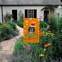 Load image into Gallery viewer, KafePross-Merry Christmas Dog English Pointer Garden House Flag