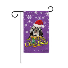 Load image into Gallery viewer, KafePross-Merry Christmas Dog Shih Tzu Garden House Flag