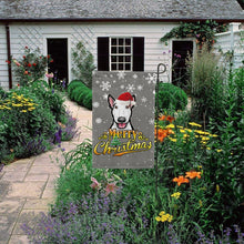 Load image into Gallery viewer, KafePross-Merry Christmas Dog Bull Terrier Garden House Flag