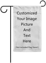 Load image into Gallery viewer, Personalized Garden / House Flag