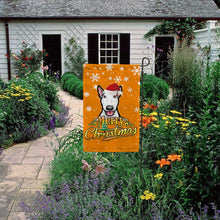 Load image into Gallery viewer, KafePross-Merry Christmas Dog Bull Terrier Garden House Flag