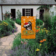 Load image into Gallery viewer, KafePross-Merry Christmas Dog Chichihua Garden House Flag