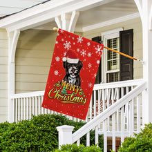 Load image into Gallery viewer, KafePross-Merry Christmas Dog Havanese Garden House Flag
