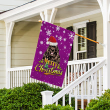 Load image into Gallery viewer, KafePross-Merry Christmas Dog Cocker Spaniel Garden House Flag