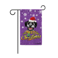 Load image into Gallery viewer, KafePross-Merry Christmas Dog Dalmatian Garden House Flag