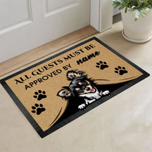 Load image into Gallery viewer, KafePross-Chichihua Peeking Dog Doormat-All Guests Must be Approved