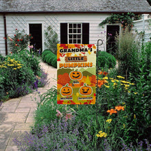 Load image into Gallery viewer, PERSONALIZED GRANDMA’S LITTLE PUMPKINS FALL FLAG