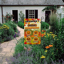 Load image into Gallery viewer, PERSONALIZED GRANDMA’S LITTLE PUMPKINS FALL FLAG