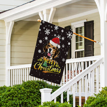 Load image into Gallery viewer, KafePross-Merry Christmas Dog Beagle Garden House Flag
