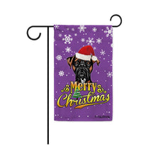 Load image into Gallery viewer, KafePross-Merry Christmas Dog Boxer Garden House Flag