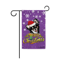 Load image into Gallery viewer, KafePross-Merry Christmas Dog Chichihua Garden House Flag