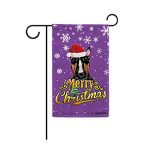 Load image into Gallery viewer, KafePross-Merry Christmas Dog Bull Terrier Garden House Flag
