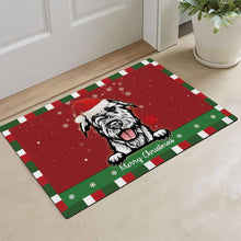 Load image into Gallery viewer, KafePross Christmas Decoration Doormat with Cute Dog Irish Wolfhound