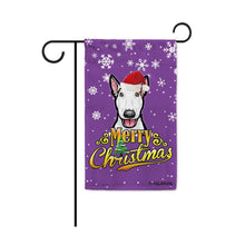 Load image into Gallery viewer, KafePross-Merry Christmas Dog Bull Terrier Garden House Flag