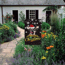 Load image into Gallery viewer, KafePross-Merry Christmas Dog Chichihua Garden House Flag