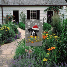 Load image into Gallery viewer, KafePross-Merry Christmas Dog Great Dane Garden House Flag