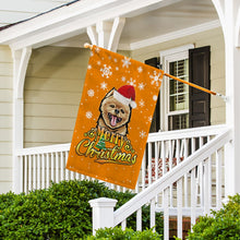 Load image into Gallery viewer, KafePross-Merry Christmas Dog Pomeranian Garden House Flag