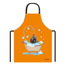 Load image into Gallery viewer, Cute Dog Apron Havanese Taking Shower in a Bathtub
