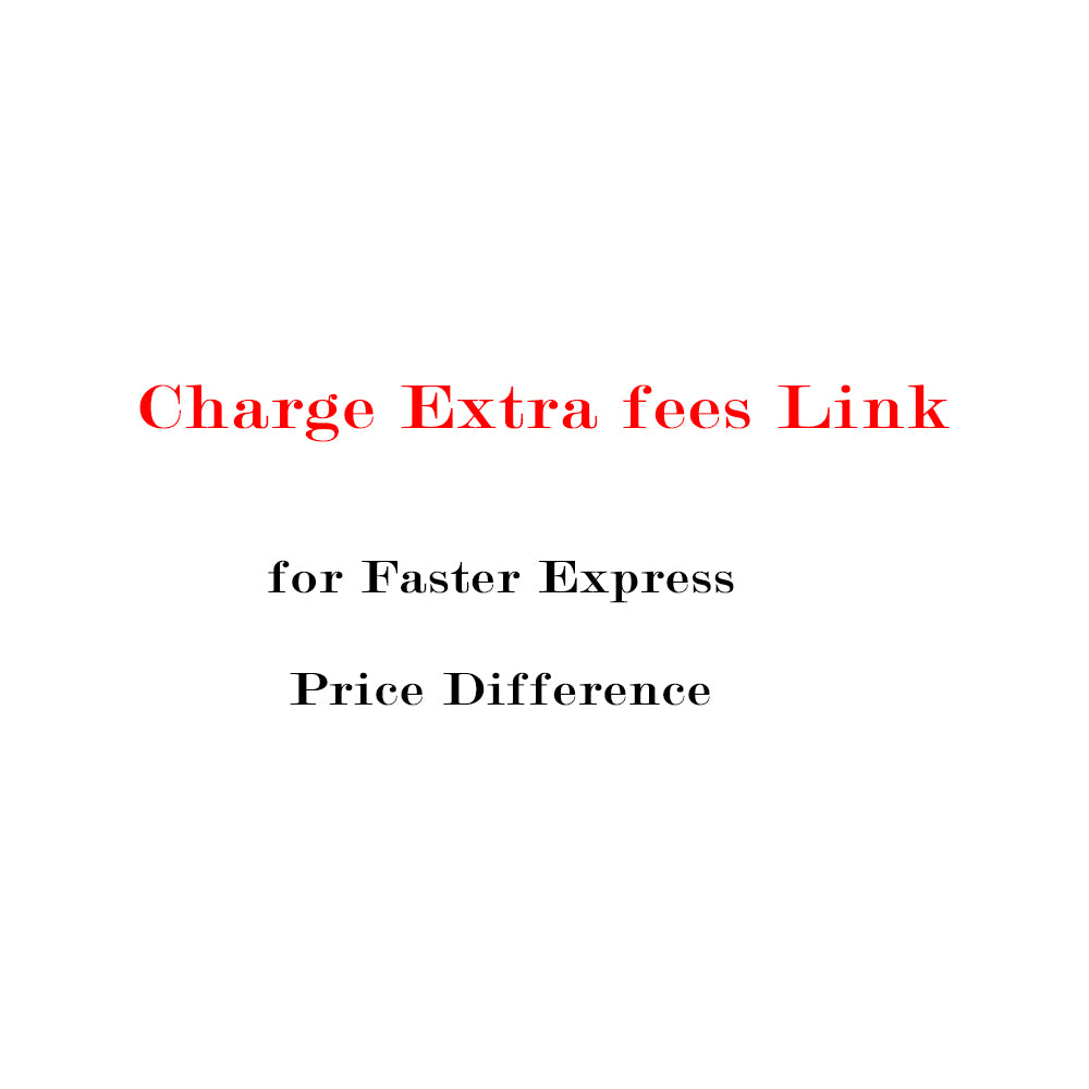 Charge extra fees link, Not include any products