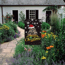 Load image into Gallery viewer, KafePross-Merry Christmas Dog Cocker Spaniel Garden House Flag
