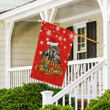 Load image into Gallery viewer, KafePross-Merry Christmas Dog Cocker Spaniel Garden House Flag
