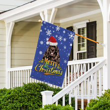 Load image into Gallery viewer, KafePross-Merry Christmas Dog Cocker Spaniel Garden House Flag
