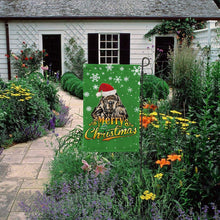 Load image into Gallery viewer, KafePross-Merry Christmas Dog Cocker Spaniel Garden House Flag
