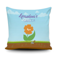 Load image into Gallery viewer, Personalized Grandma&#39;s Garden Pillow Case
