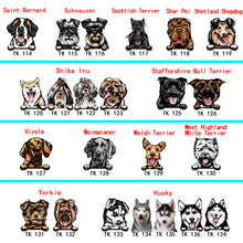 Load image into Gallery viewer, KafePross Custom Storage Basket Dog Toys Box, 72 dog breeds optional
