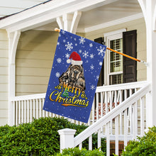 Load image into Gallery viewer, KafePross-Merry Christmas Dog Cocker Spaniel Garden House Flag
